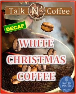 Swiss Water Decaf White Christmas Flavored Coffee