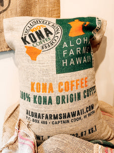 100% Hawaiian Kona Extra Fancy Single Origin Coffee