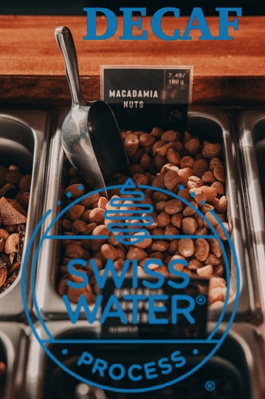 Decaf SWISS WATER Macadamia Nut Flavored Coffee Talk N' Coffee