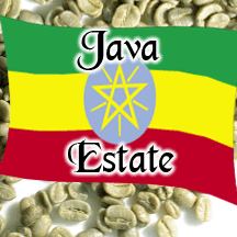 Green Java Estate Coffee Unroasted Beans Talk N' Coffee