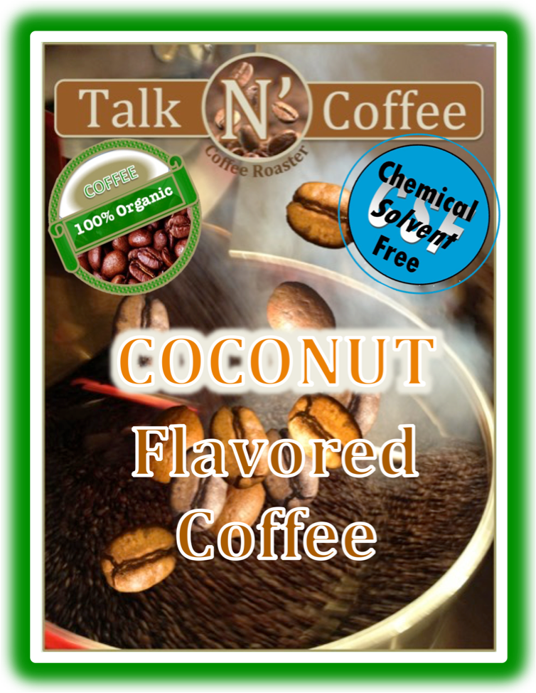 Organic Coconut Flavored Fair Trade Coffee