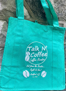 Talk N' Coffee Reusable Recyclable Bag